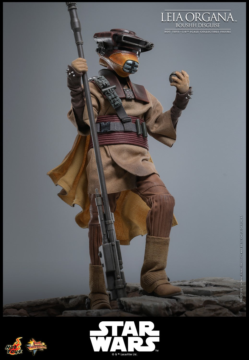 Leia Organa (Boushh Disguise) Star Wars Sixth Scale Figure
