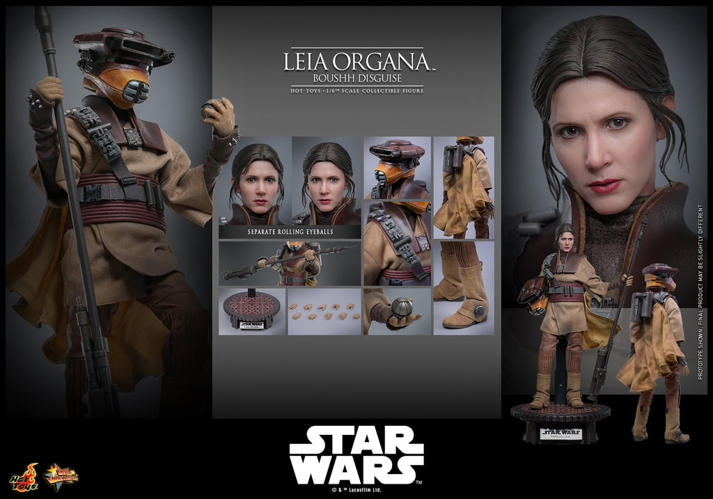 Leia Organa (Boushh Disguise) Star Wars Sixth Scale Figure