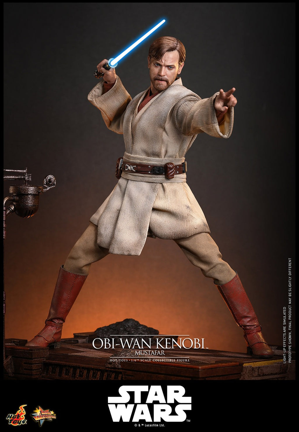 Obi-Wan Kenobi (Mustafar) Star Wars Sixth Scale Figure