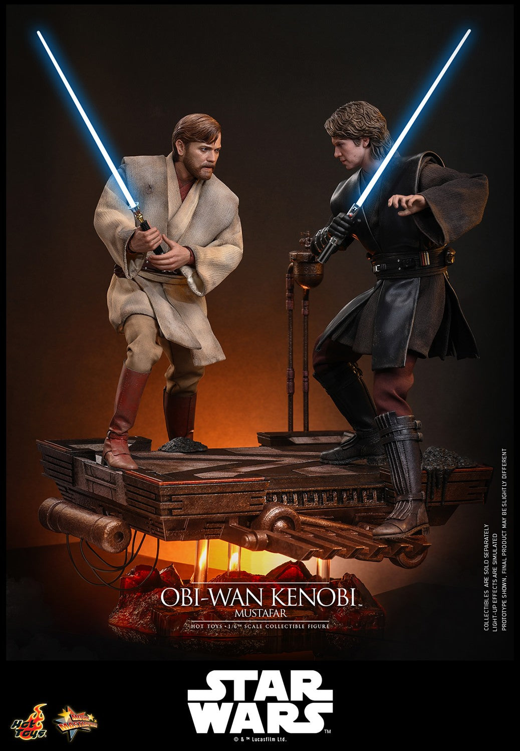 Obi-Wan Kenobi (Mustafar) Star Wars Sixth Scale Figure