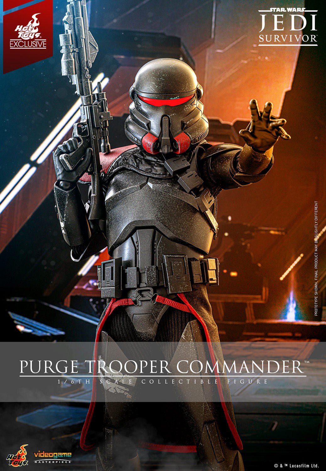 Purge Trooper Commander Star Wars Sixth Scale Figure