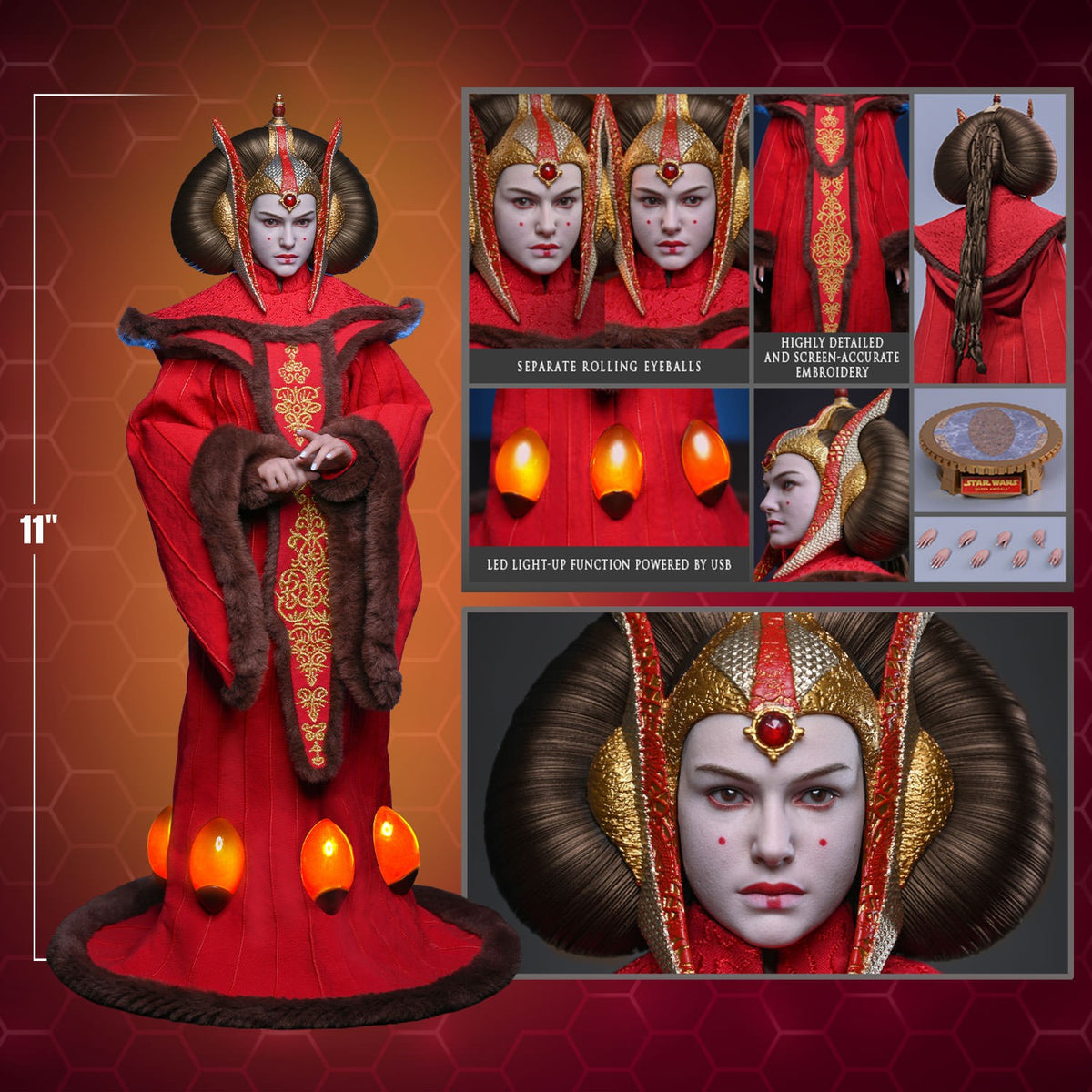 Queen Amidala Star Wars Sixth Scale Figure