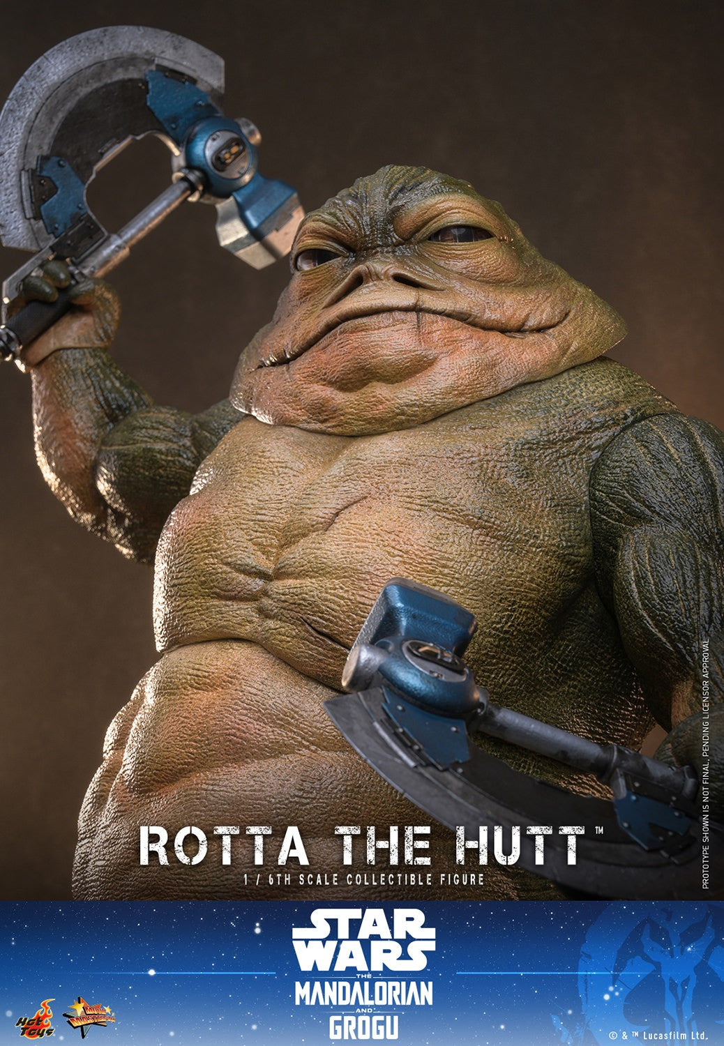 Rotta The Hutt Star Wars Sixth Scale Figure