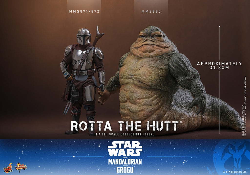 Rotta The Hutt Star Wars Sixth Scale Figure