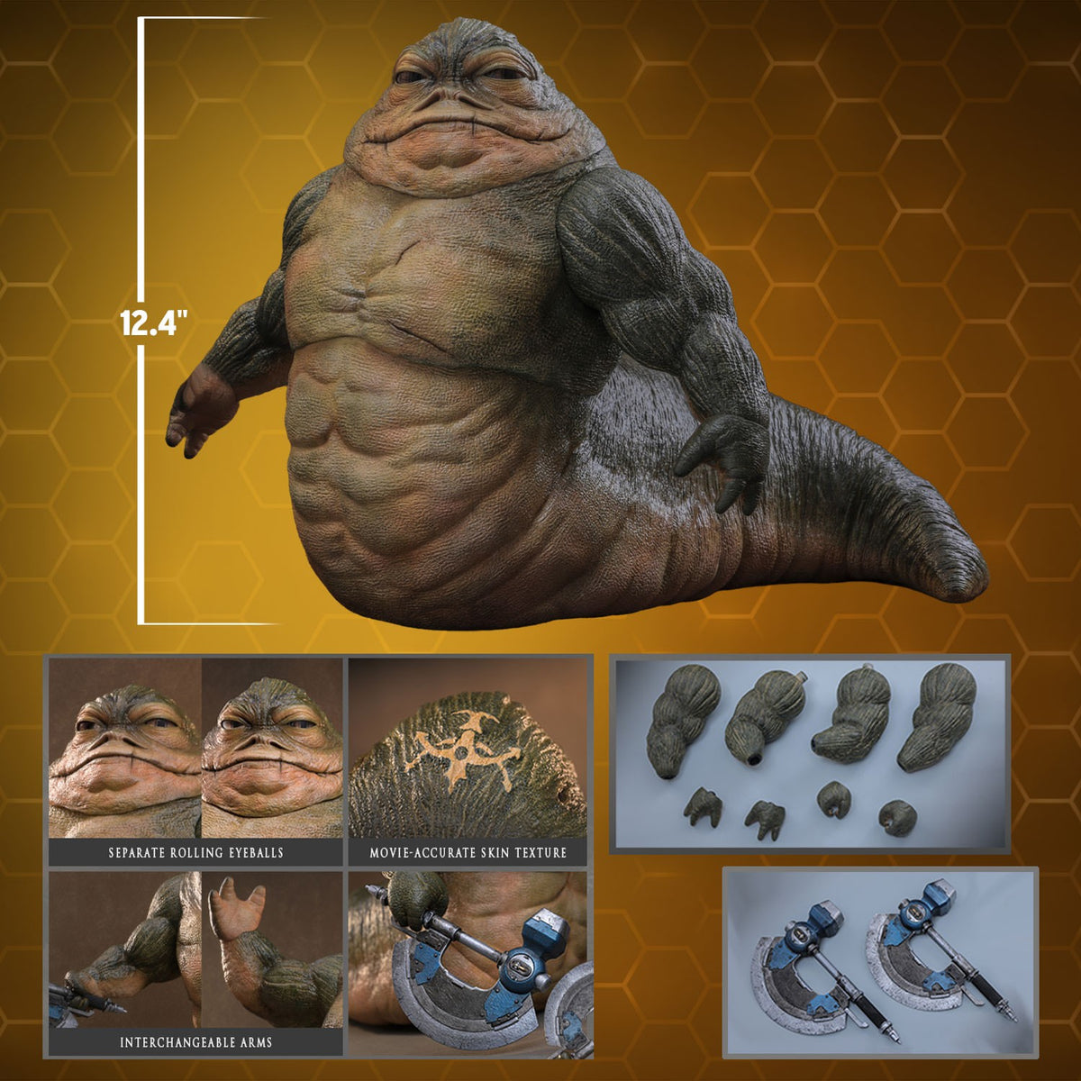 Rotta The Hutt Star Wars Sixth Scale Figure