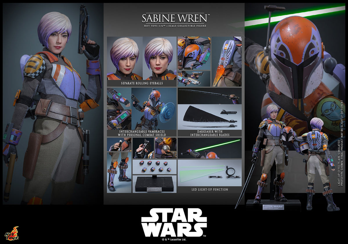 Sabine Wren Star Wars Sixth Scale Figure