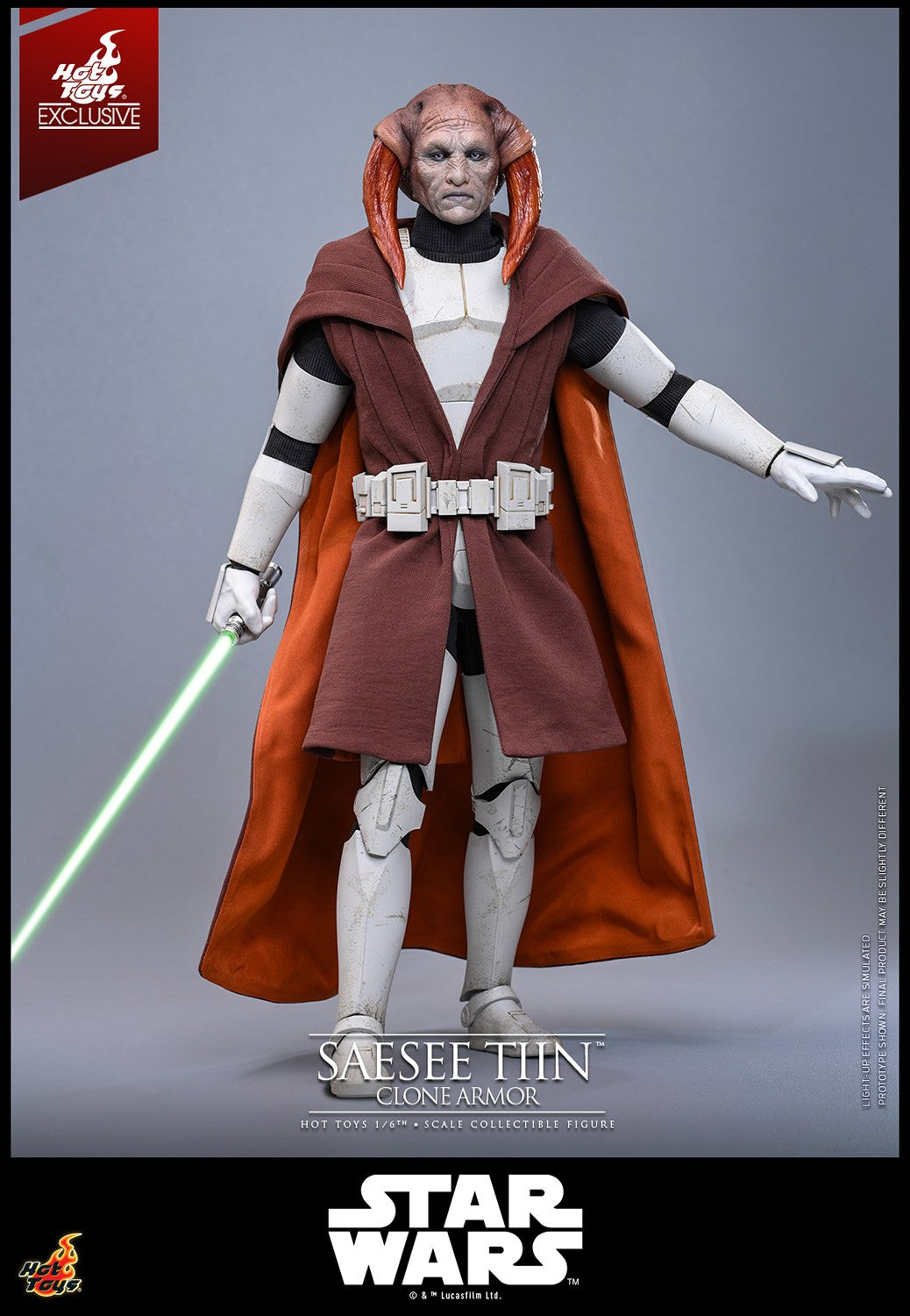 Saesee Tiin (Clone Armor) Star Wars Sixth Scale Figure