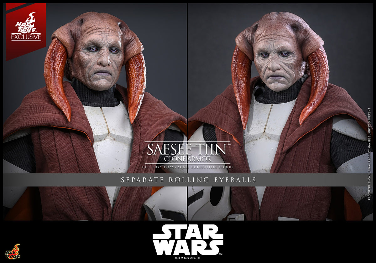 Saesee Tiin (Clone Armor) Star Wars Sixth Scale Figure