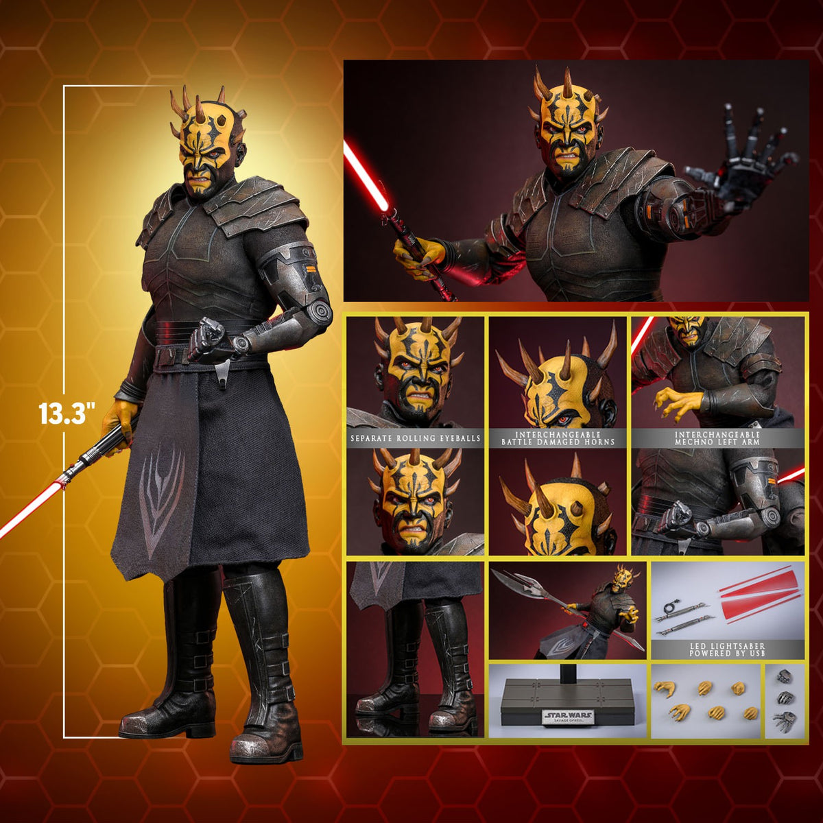 Savage Opress Star Wars Sixth Scale Figure