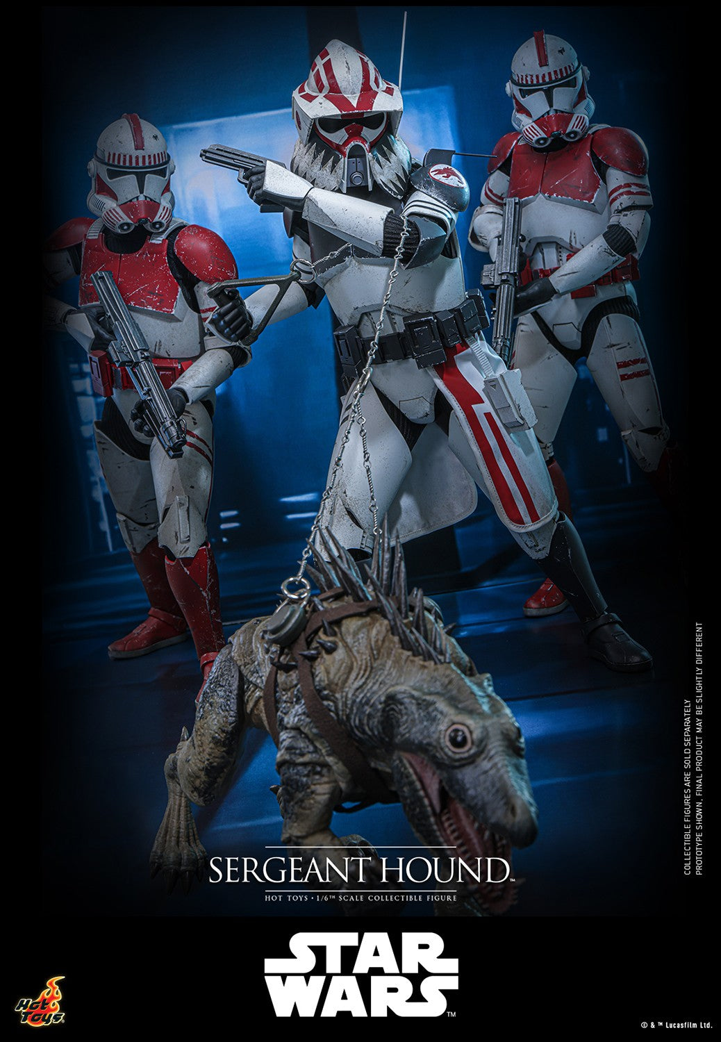 Sergeant Hound Star Wars Sixth Scale Figure