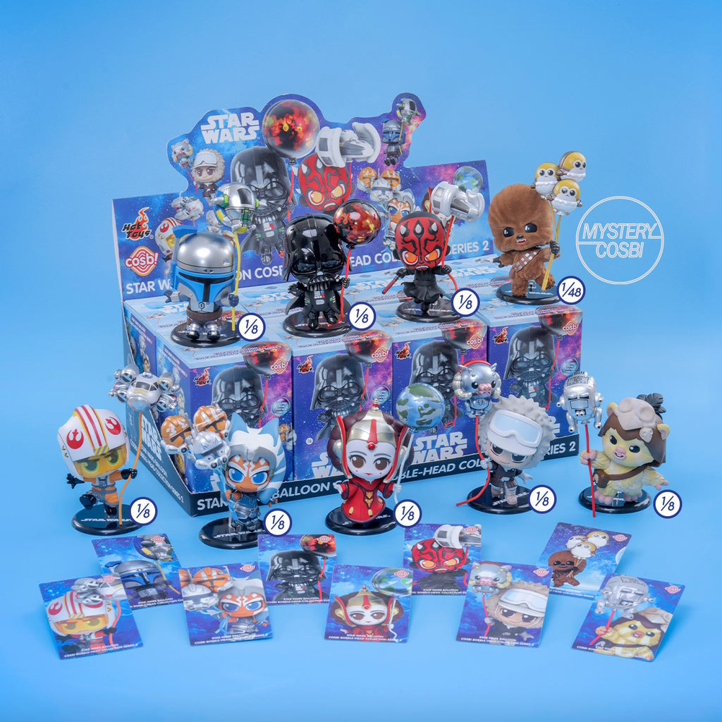 Star Wars Balloon Cosbi Bobble-Head Collection Series 2 Blind Box Set
