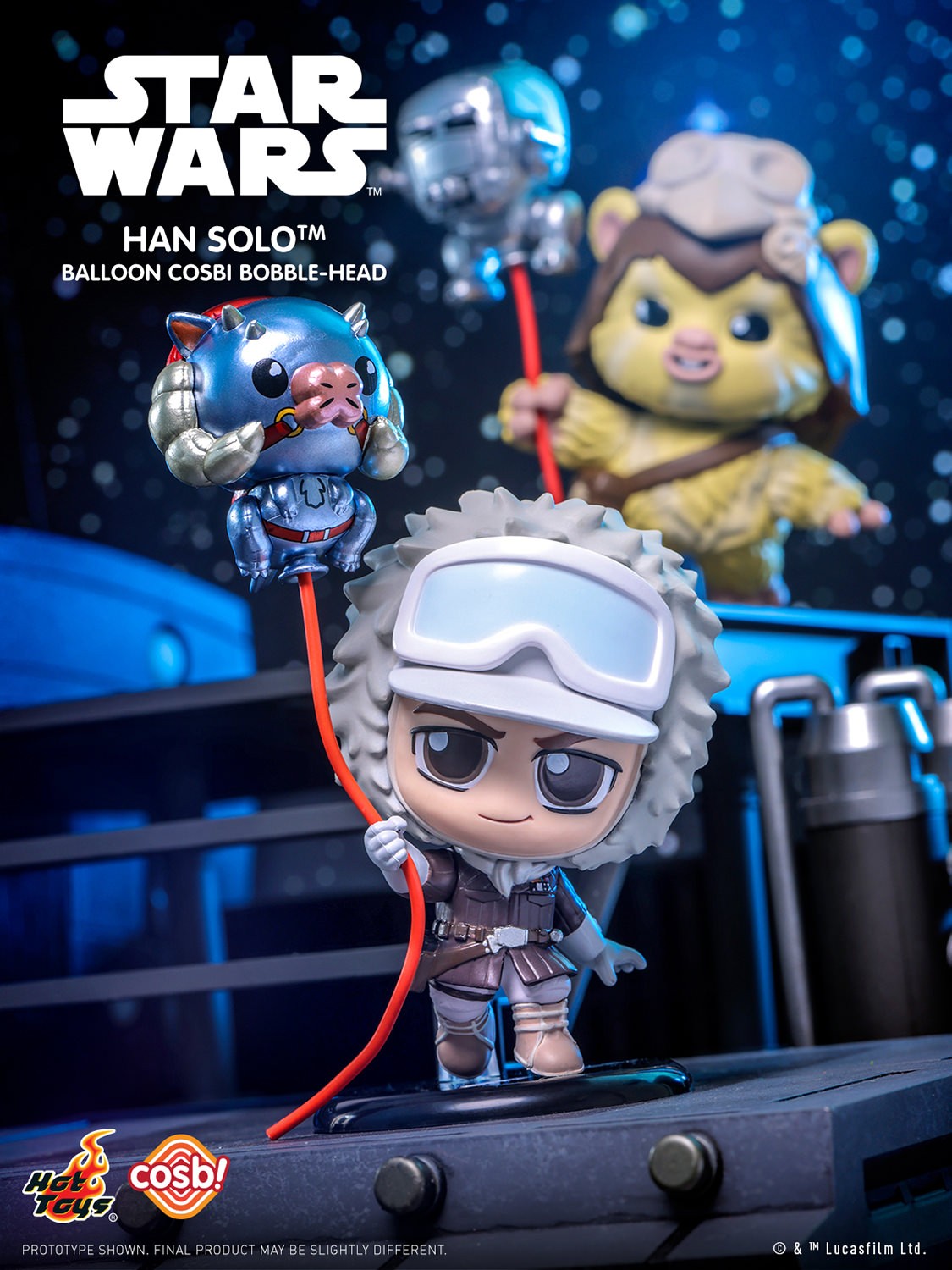 Star Wars Balloon Cosbi Bobble-Head Collection Series 2 Blind Box Set