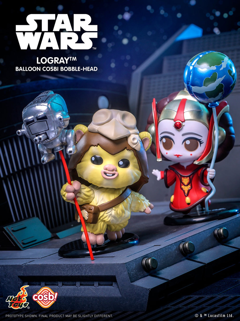 Star Wars Balloon Cosbi Bobble-Head Collection Series 2 Blind Box Set