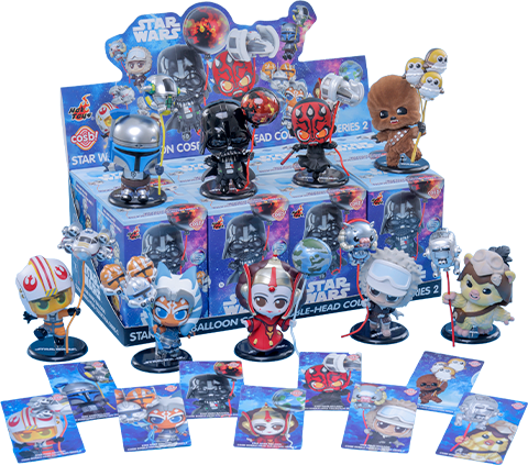 Star Wars Balloon Cosbi Bobble-Head Collection Series 2 Blind Box Set