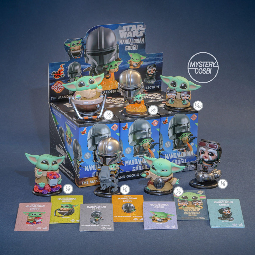 The Mandalorian and Grogu Cosbi Collection Star Wars Blind Box Set