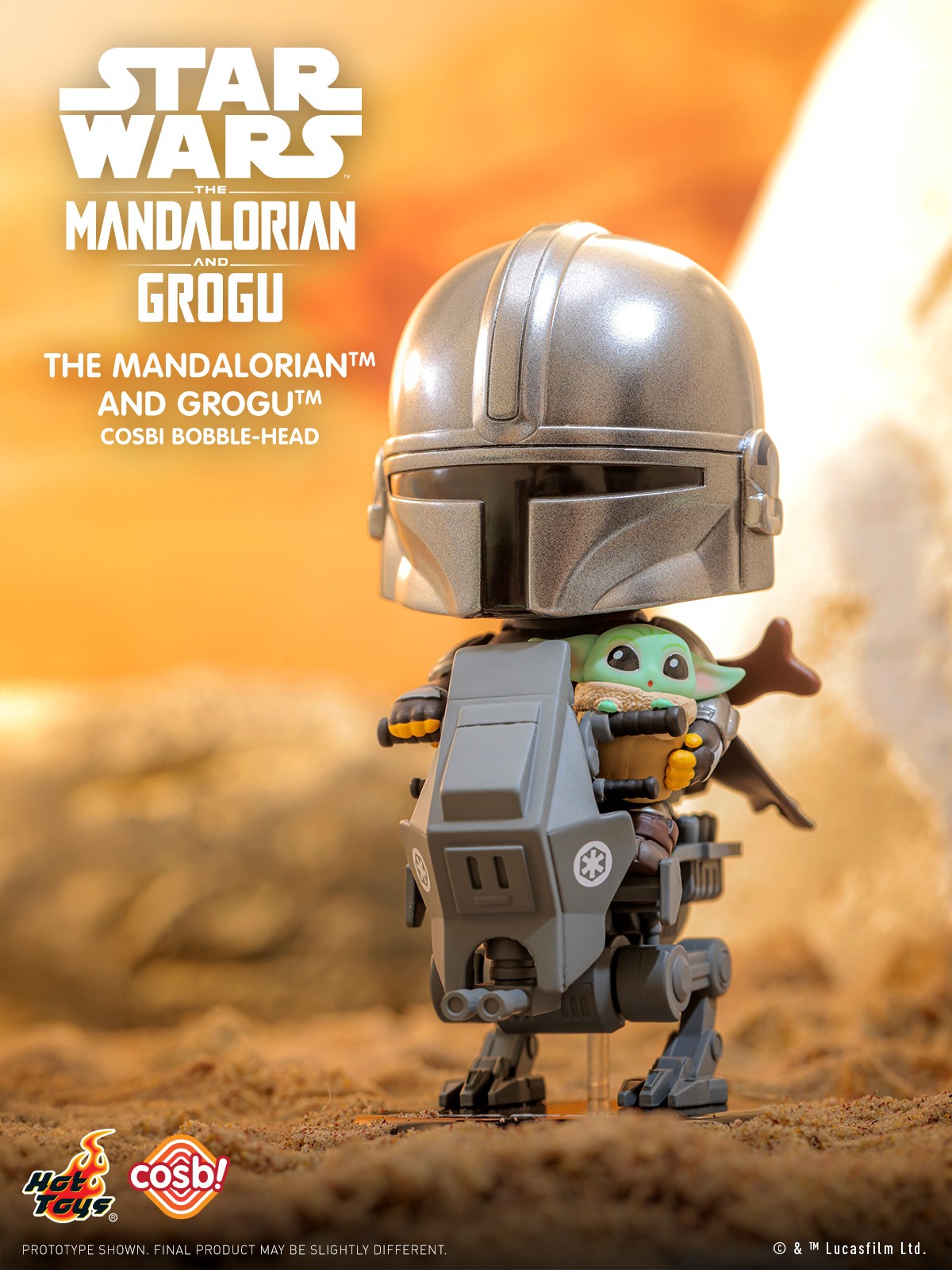 The Mandalorian and Grogu Cosbi Collection Star Wars Blind Box Set