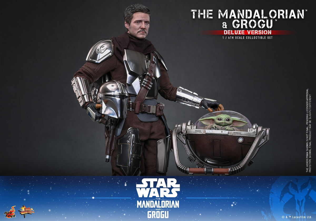 The Mandalorian and Grogu Star Wars Sixth Scale Figure Set