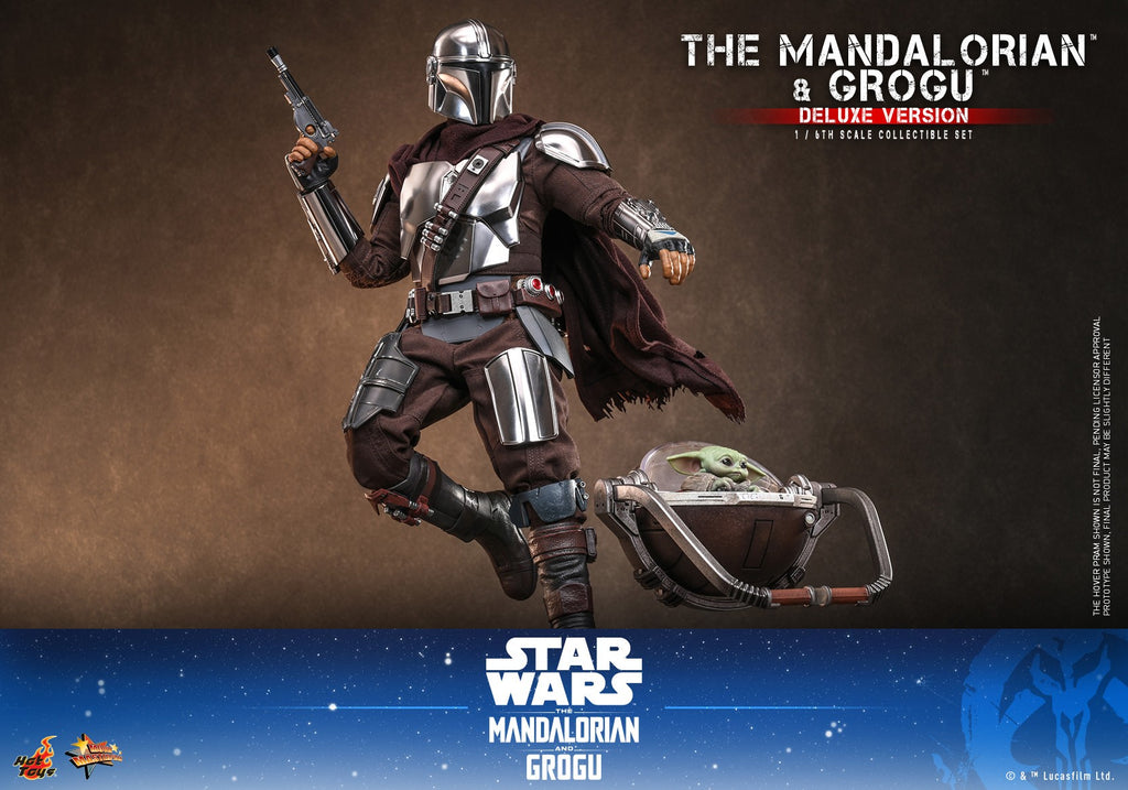 The Mandalorian and Grogu Star Wars Sixth Scale Figure Set