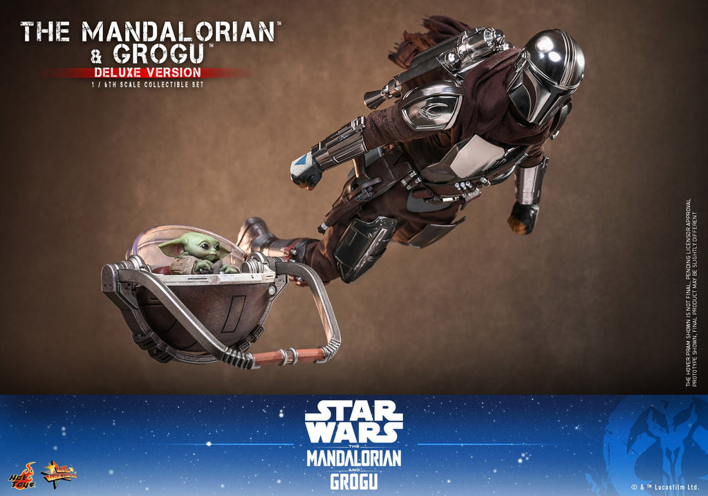 The Mandalorian and Grogu Star Wars Sixth Scale Figure Set