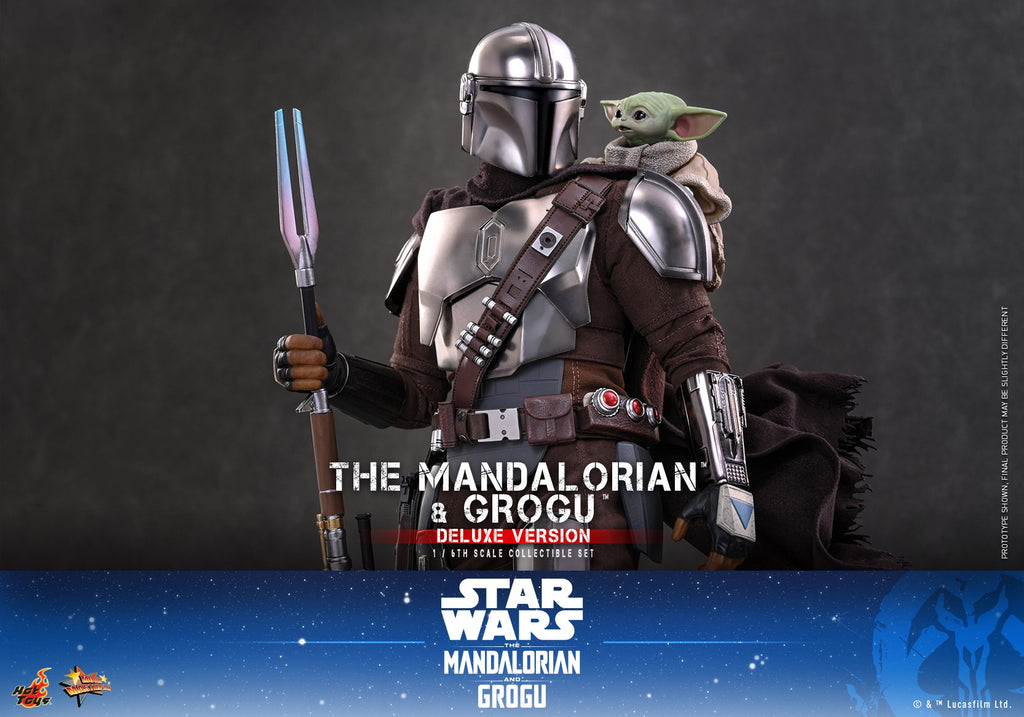 The Mandalorian and Grogu Star Wars Sixth Scale Figure Set