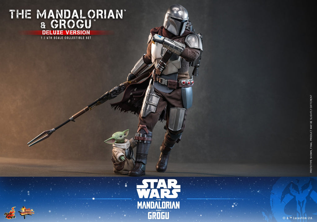 The Mandalorian and Grogu Star Wars Sixth Scale Figure Set