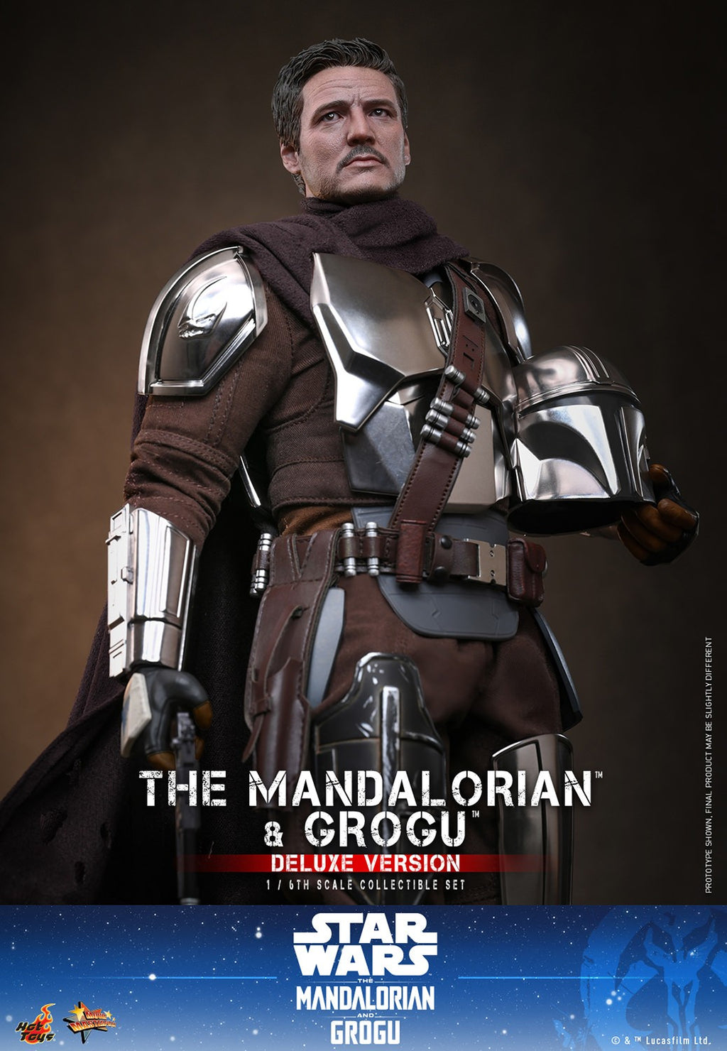 The Mandalorian and Grogu Star Wars Sixth Scale Figure Set