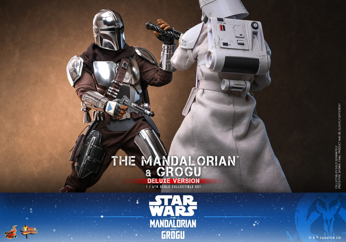 The Mandalorian and Grogu Star Wars Sixth Scale Figure Set