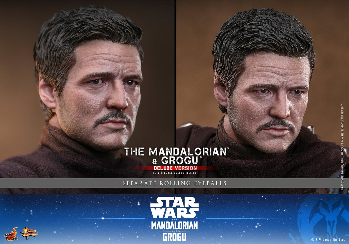 The Mandalorian and Grogu Star Wars Sixth Scale Figure Set