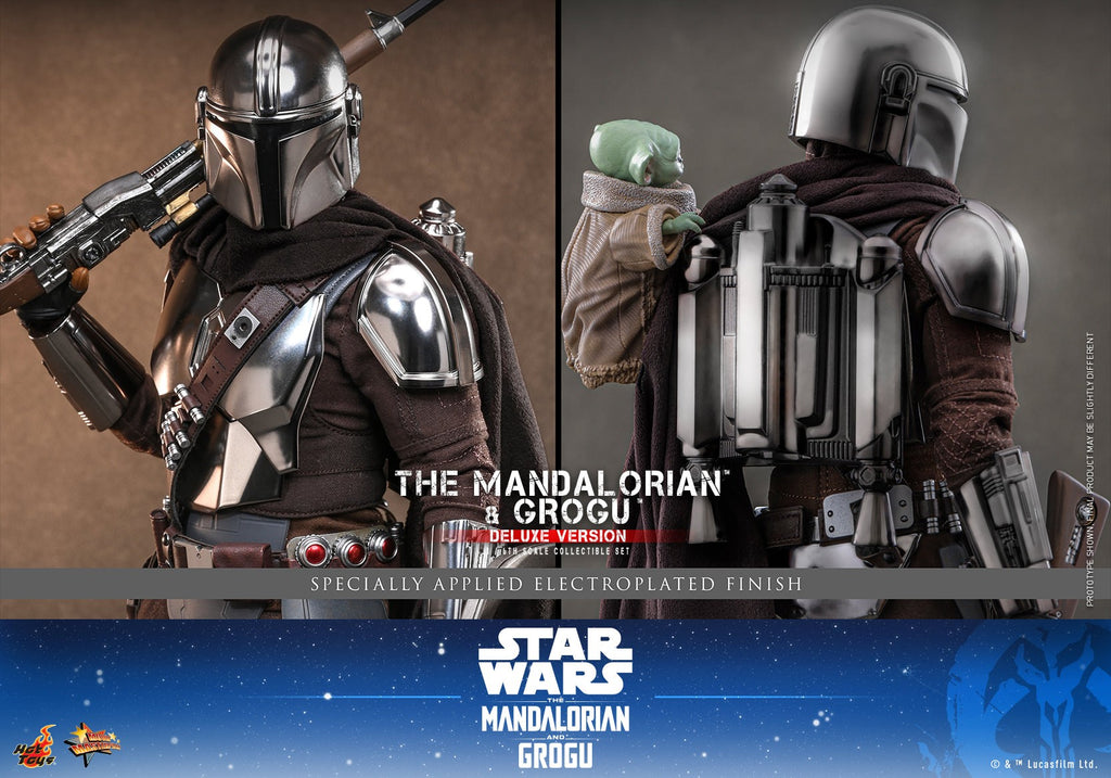 The Mandalorian and Grogu Star Wars Sixth Scale Figure Set