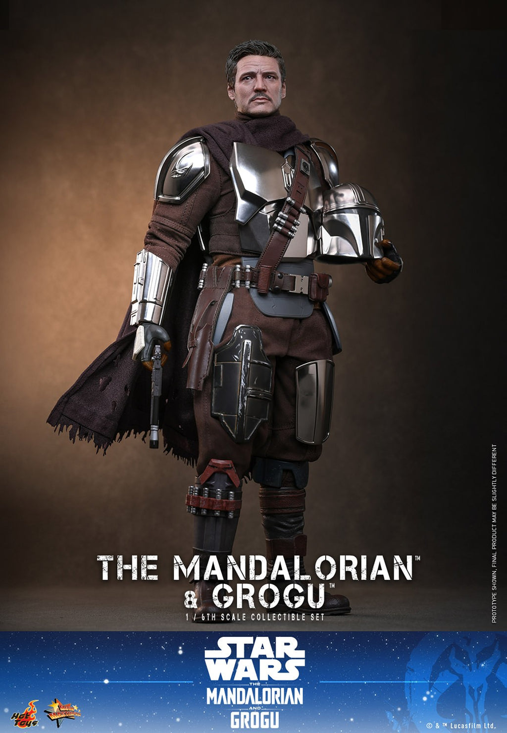 The Mandalorian and Grogu Star Wars Sixth Scale Figure Set
