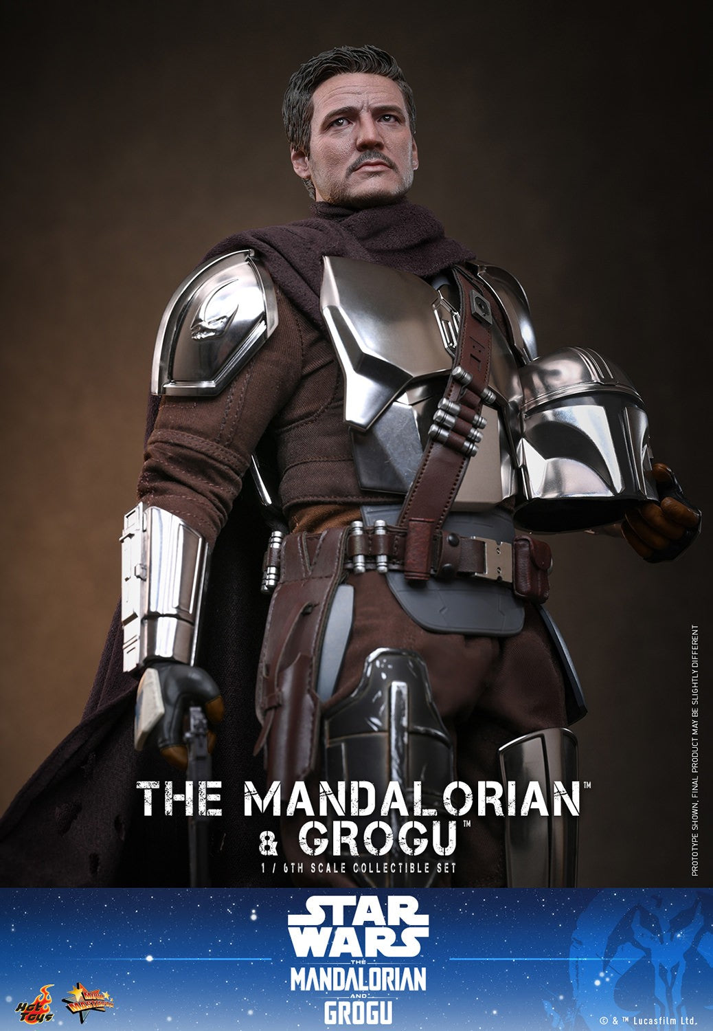 The Mandalorian and Grogu Star Wars Sixth Scale Figure Set
