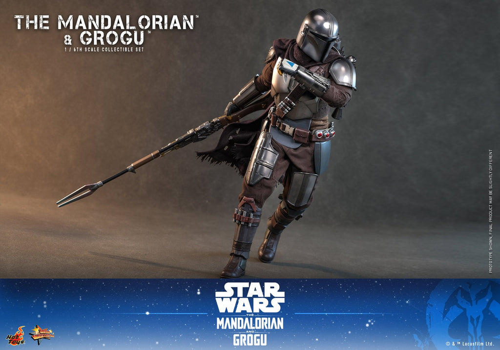 The Mandalorian and Grogu Star Wars Sixth Scale Figure Set