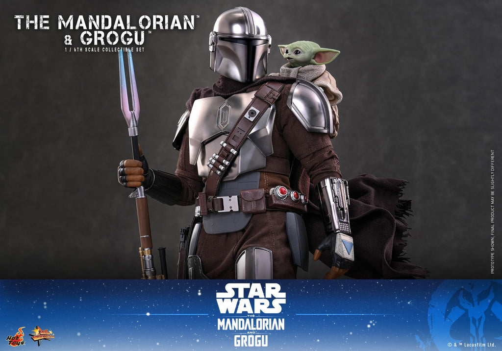 The Mandalorian and Grogu Star Wars Sixth Scale Figure Set
