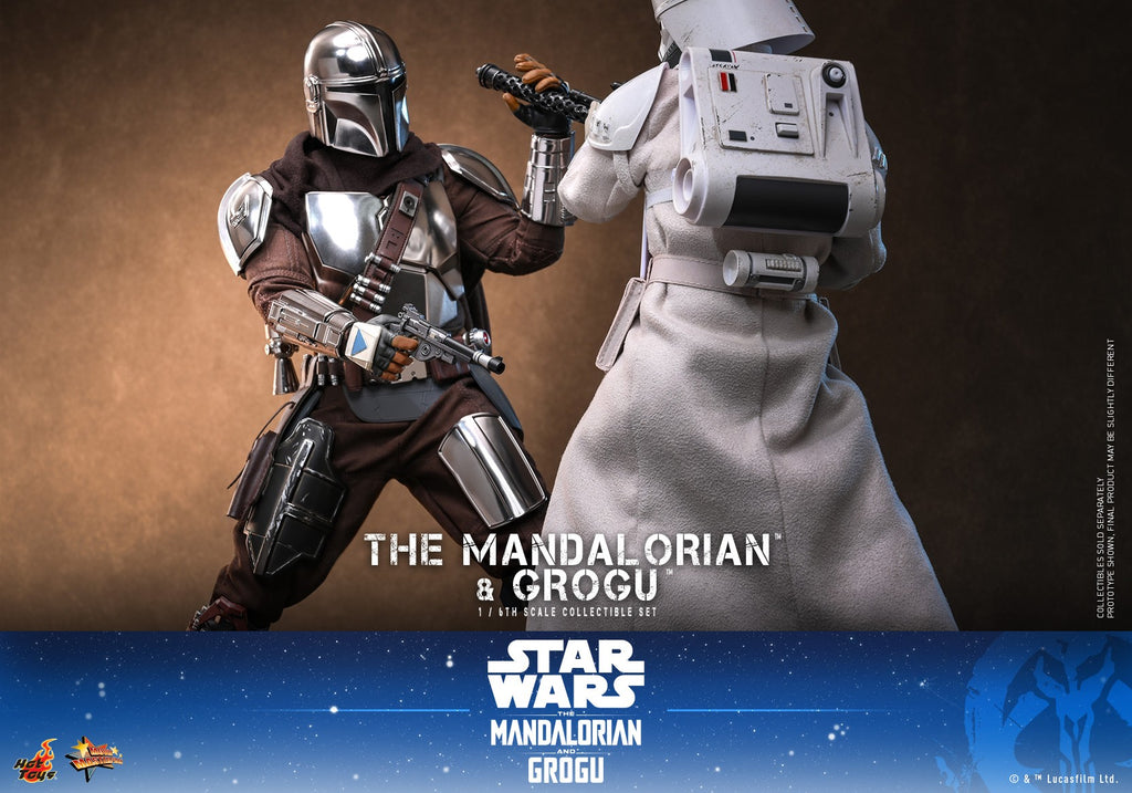 The Mandalorian and Grogu Star Wars Sixth Scale Figure Set
