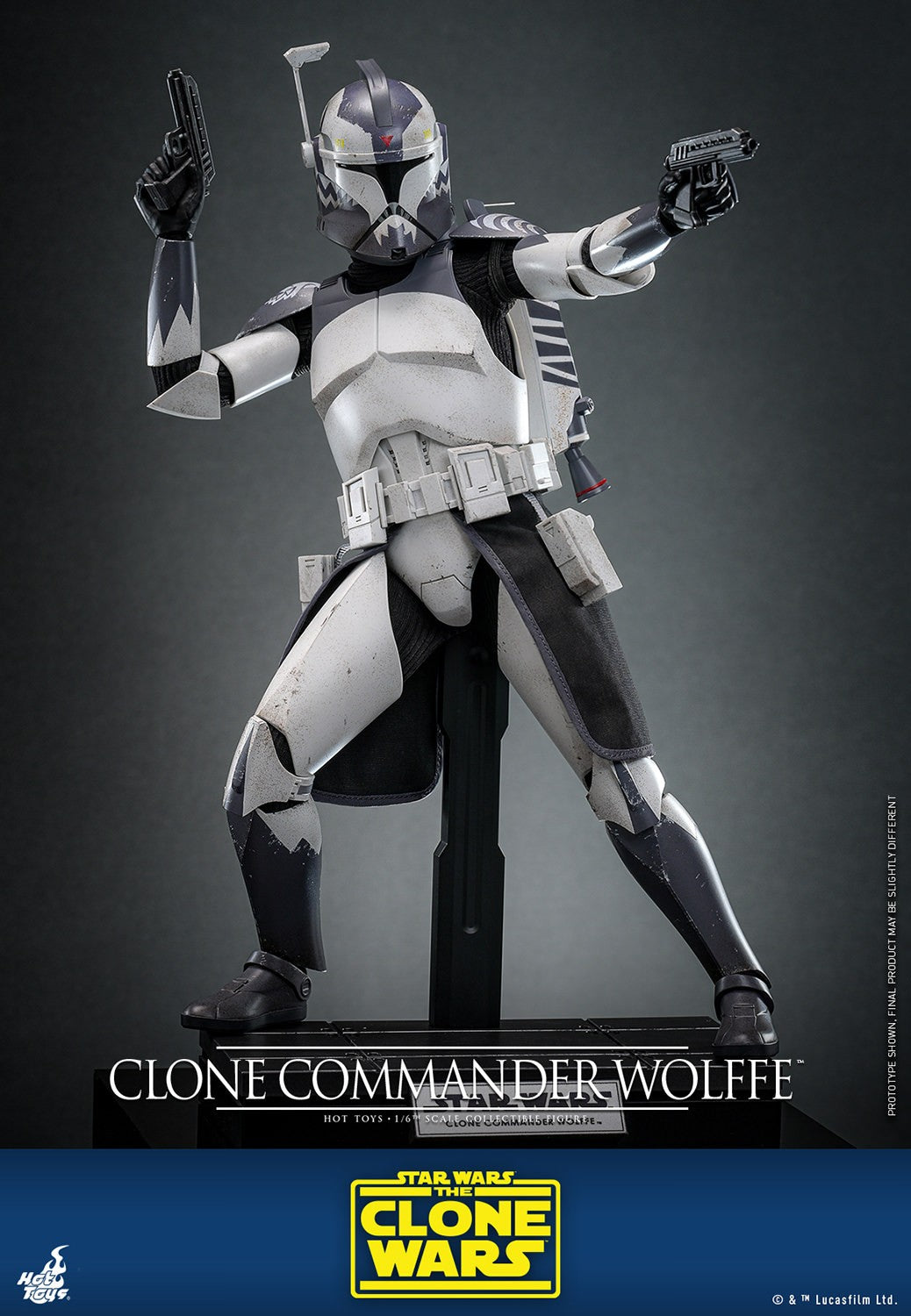 Clone Commander Wolffe Star Wars Sixth Scale Figure