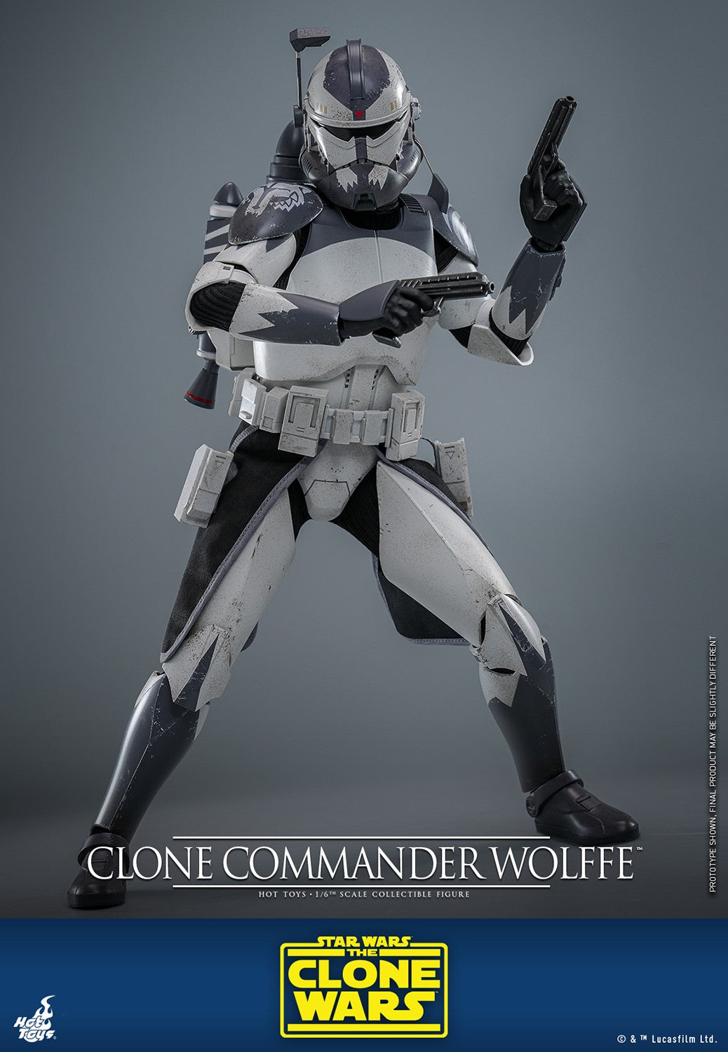 Clone Commander Wolffe Star Wars Sixth Scale Figure