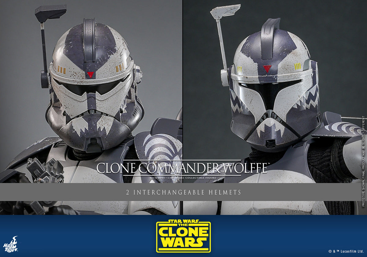 Clone Commander Wolffe Star Wars Sixth Scale Figure