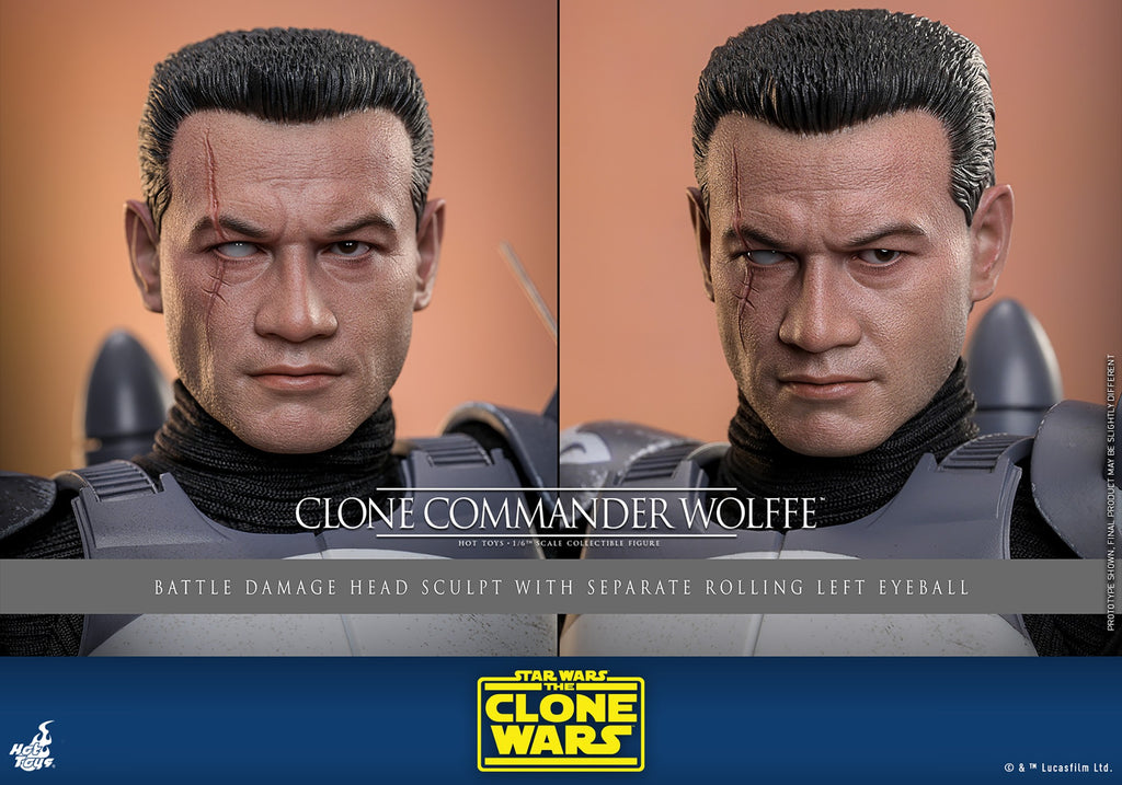 Clone Commander Wolffe Star Wars Sixth Scale Figure