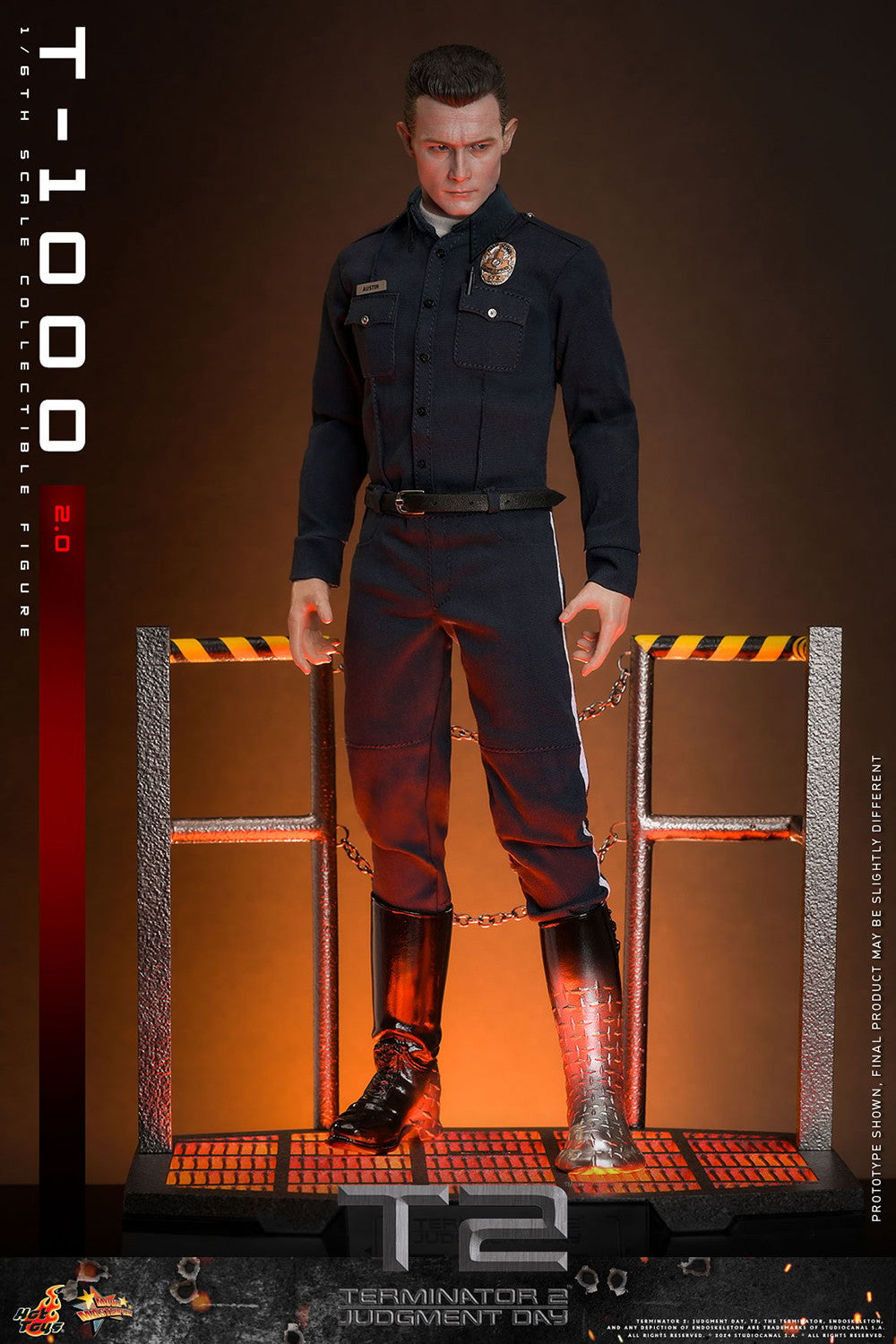 T-1000 (2.0) Terminator Sixth Scale Figure
