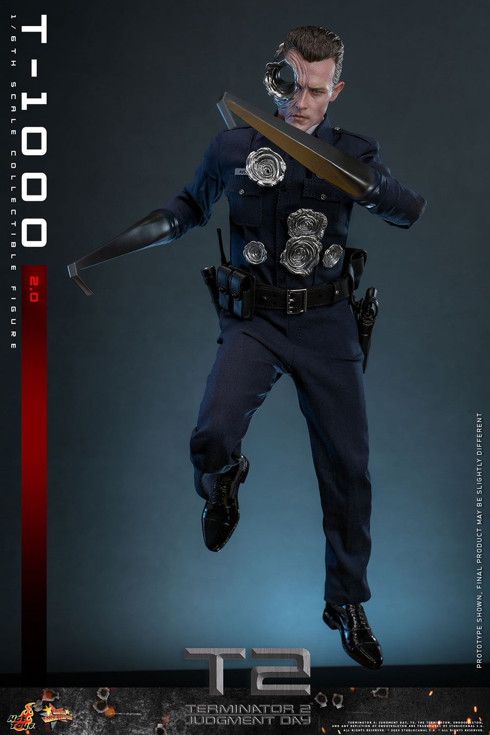 T-1000 (2.0) Terminator Sixth Scale Figure