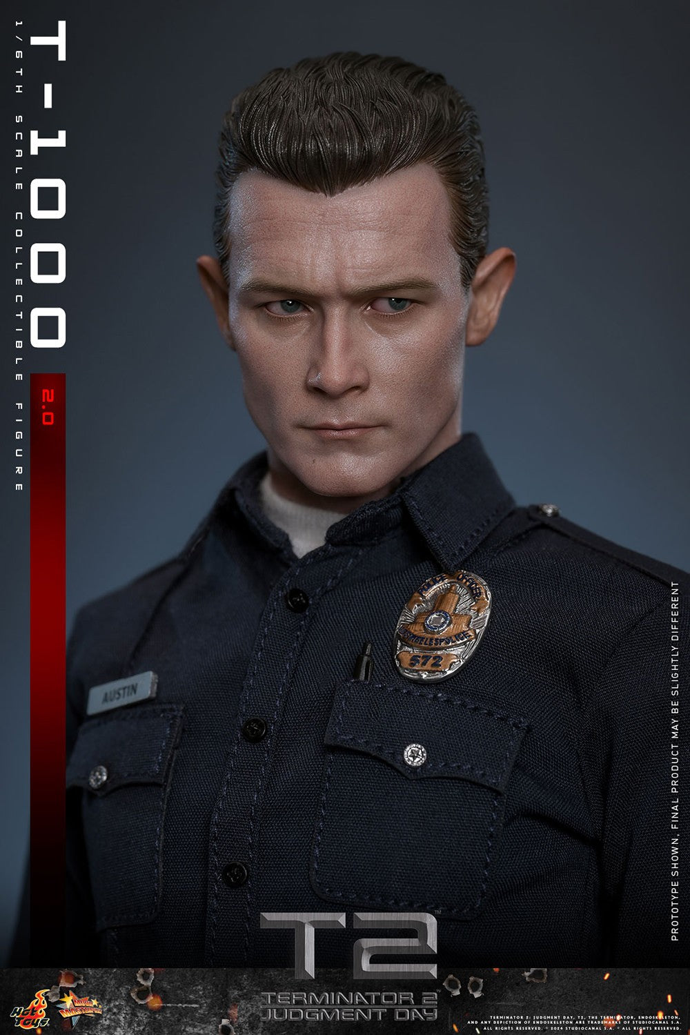 T-1000 (2.0) Terminator Sixth Scale Figure