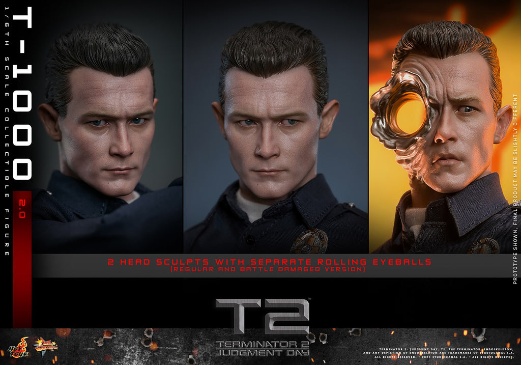 T-1000 (2.0) Terminator Sixth Scale Figure