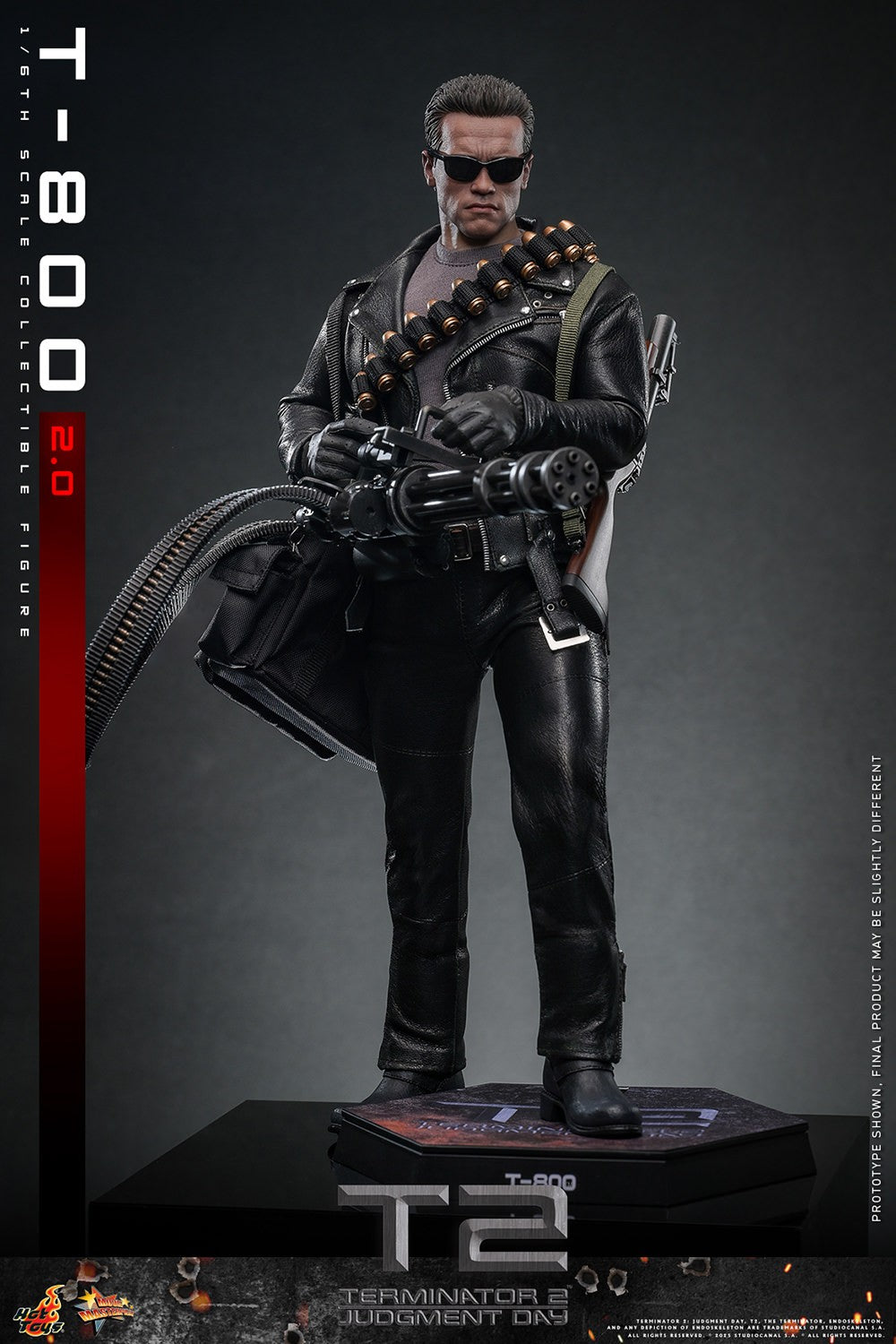 T-800 (2.0) Terminator Sixth Scale Figure