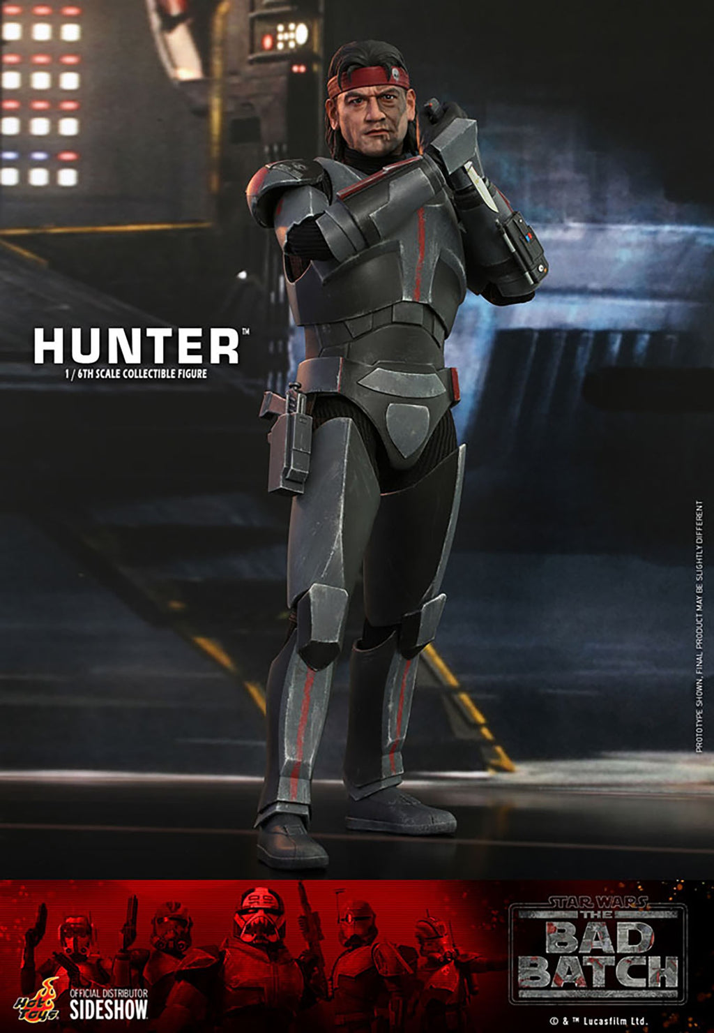Hunter Star Wars Sixth Scale Figure