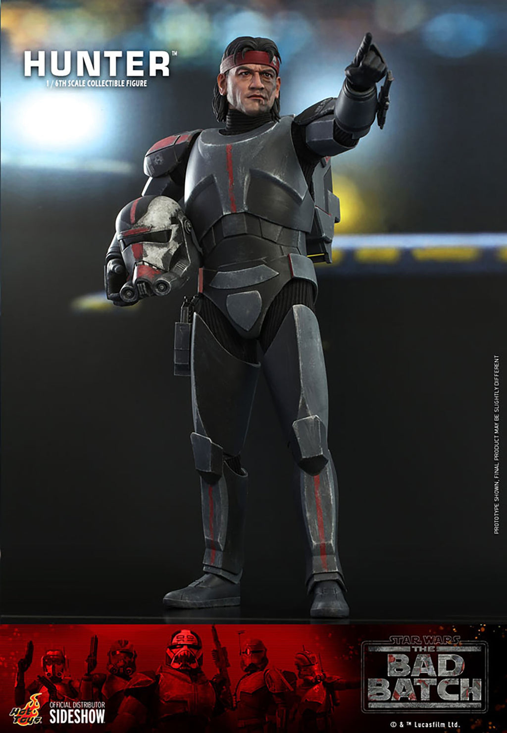 Hunter Star Wars Sixth Scale Figure
