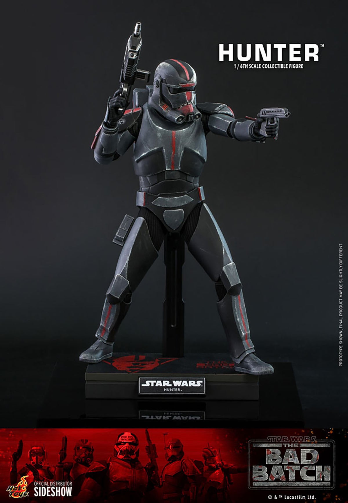 Hunter Star Wars Sixth Scale Figure