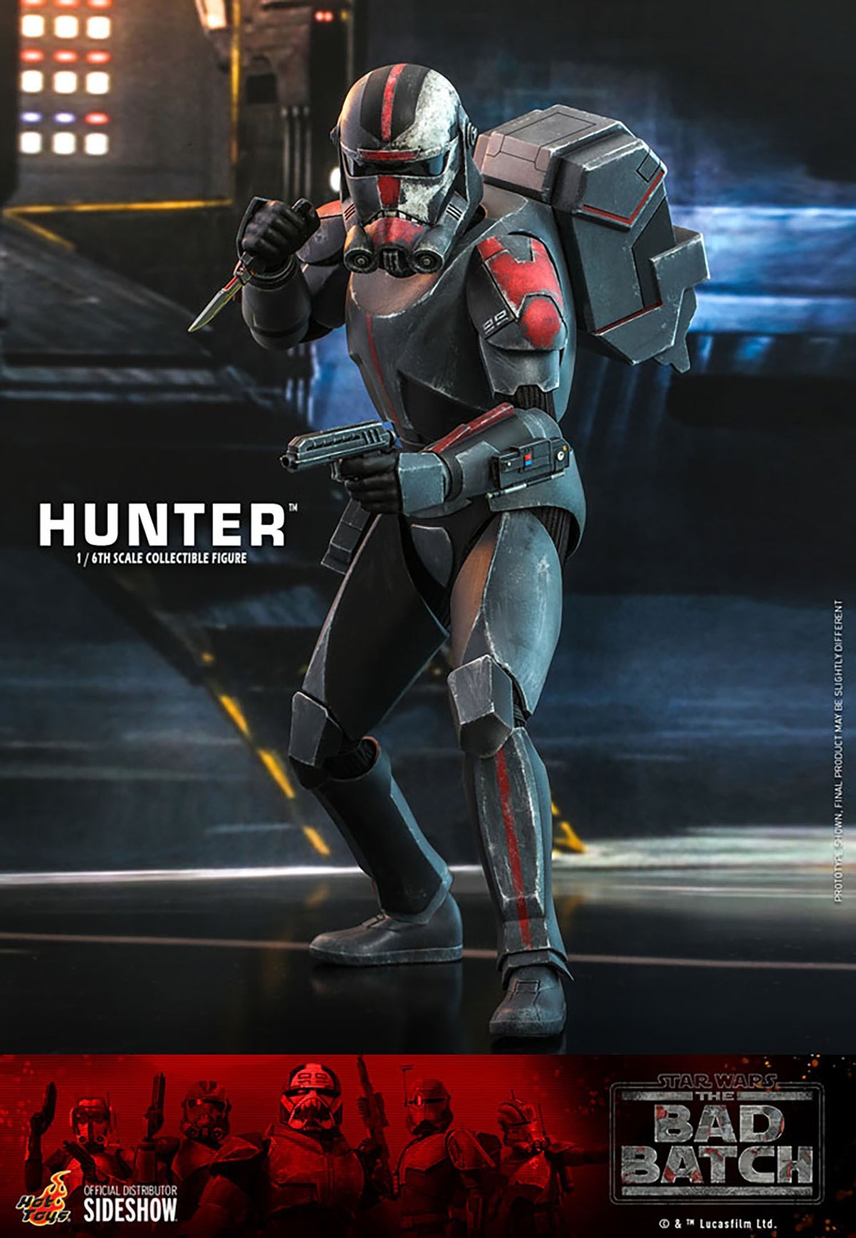 Hunter Star Wars Sixth Scale Figure