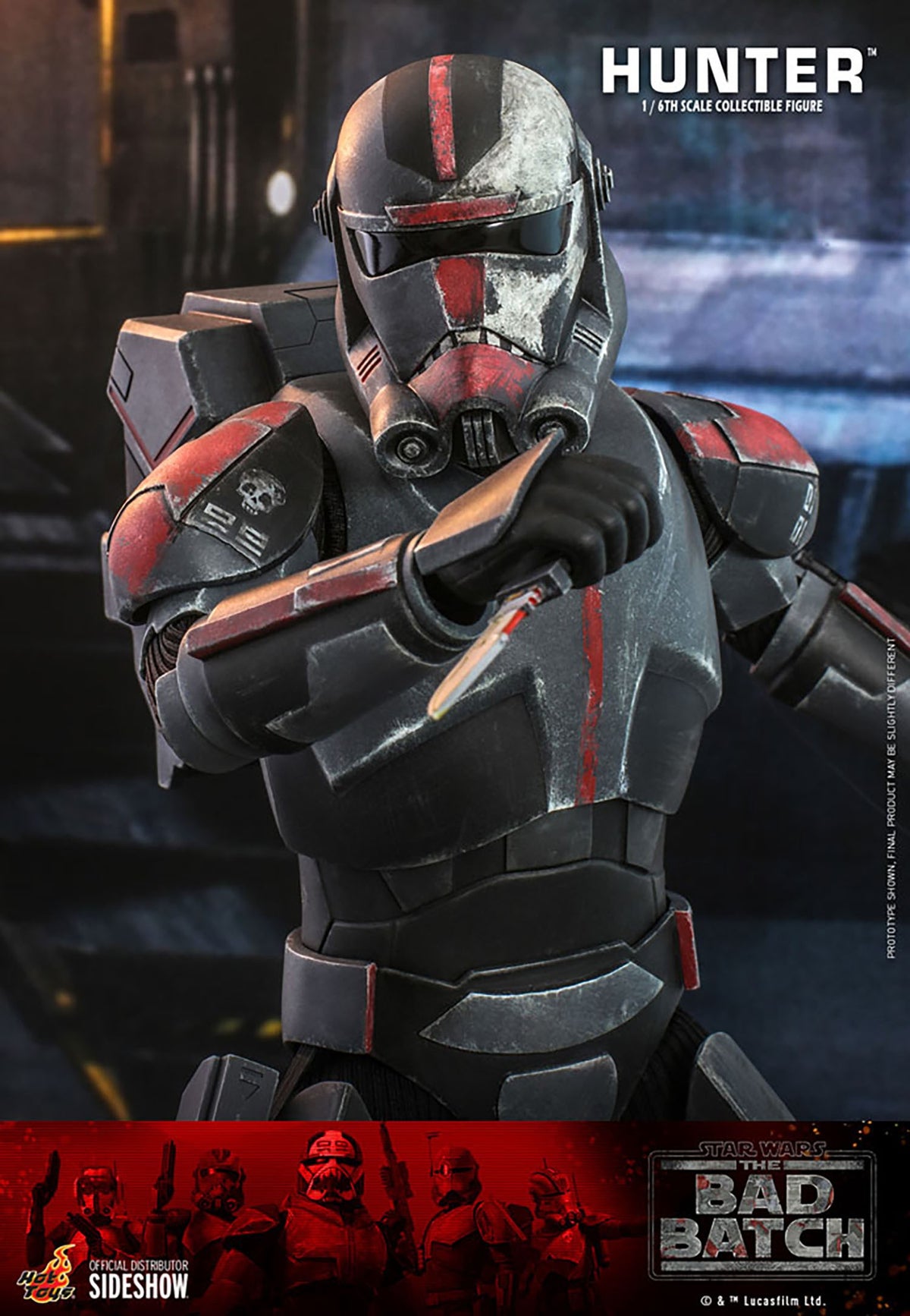 Hunter Star Wars Sixth Scale Figure