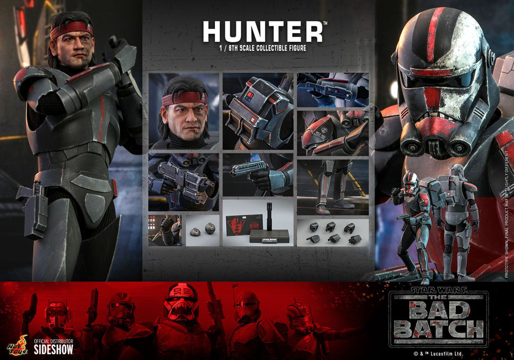 Hunter Star Wars Sixth Scale Figure