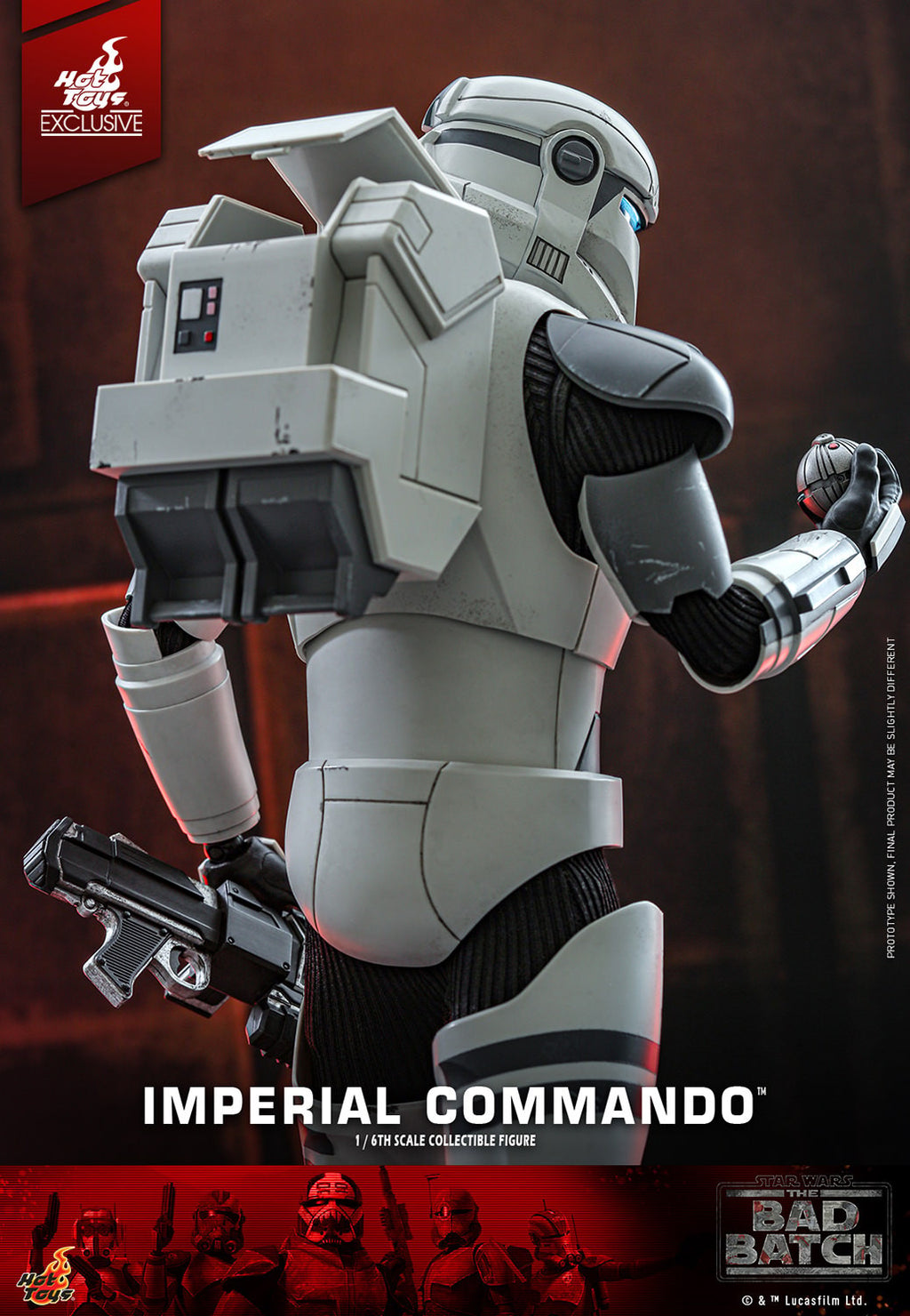 Imperial Commando Star Wars Sixth Scale Figure